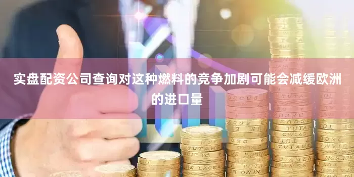 实盘配资公司查询对这种燃料的竞争加剧可能会减缓欧洲的进口量