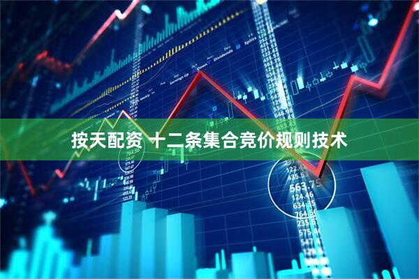 按天配资 十二条集合竞价规则技术