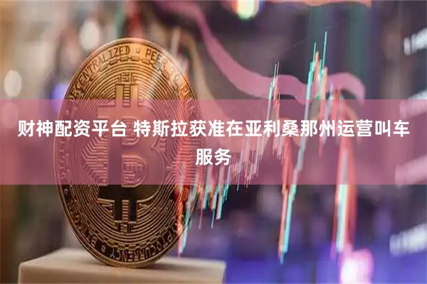 财神配资平台 特斯拉获准在亚利桑那州运营叫车服务
